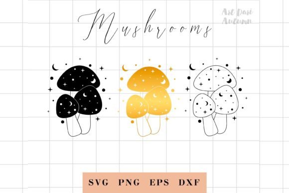 Celestial Mushroom SVG: A Creative Guide