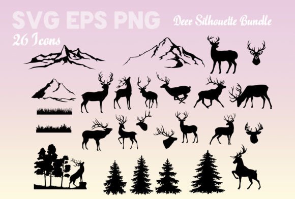 Deer Silhouette Bundle: A Practical Guide for Designers and Crafters