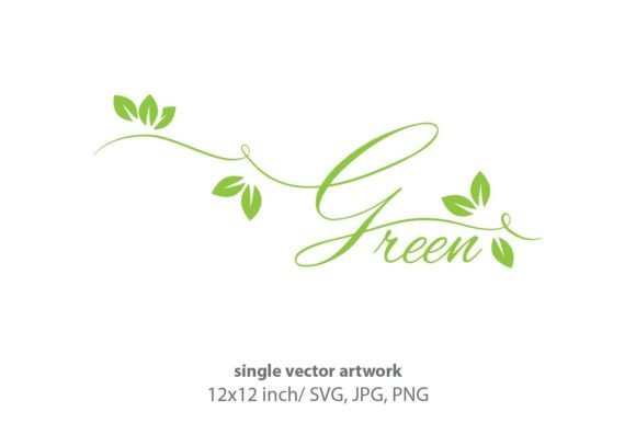 Designing with Nature: The Versatility of Spring Green Leaf Vector Assets
