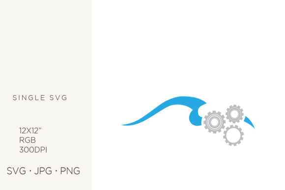Integrating Waves and Gears, Cogs SVG into Modern Design Workflows