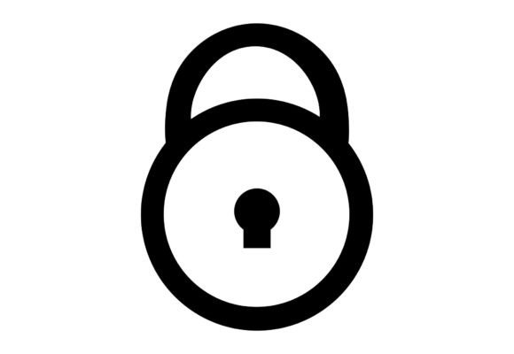 Lock Vector Art: Essential Minimalist Icons for Modern UI and Print Design