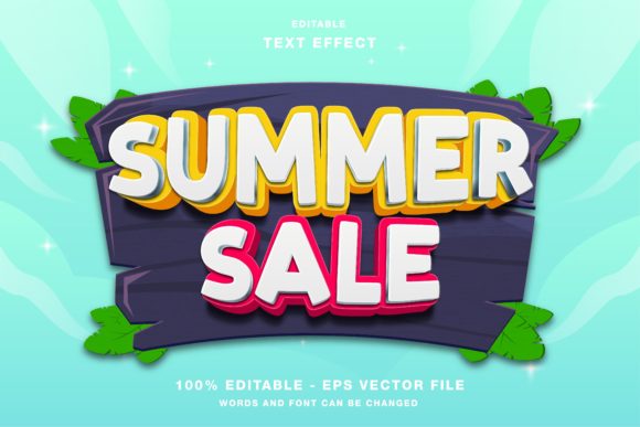 Summer Sale - Editable Text Effect: A Practical Guide for Designers and Marketers
