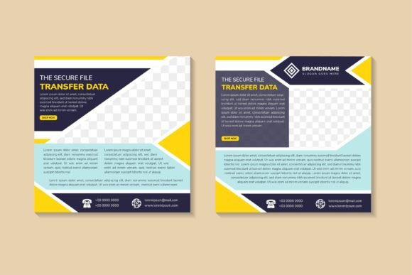 Transfer Data Square Banner: A Visual Solution for Modern Digital Communication